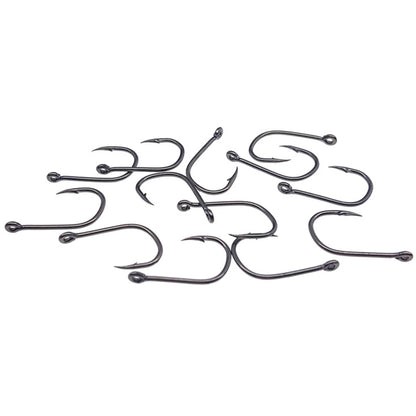 100PCS Fishing Worm Hooks Set Worm Catfish Hooks Kit Equipment Supplies Suitable for Shellfish Squid Crucian Carp