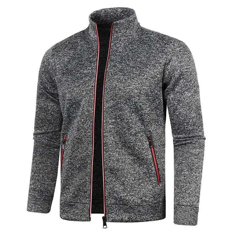 New Mens Hoodies Sweatshirts Zipper Cardigan Jacket Men Sports Autumn Long Sleeved Sweatshirt For Male