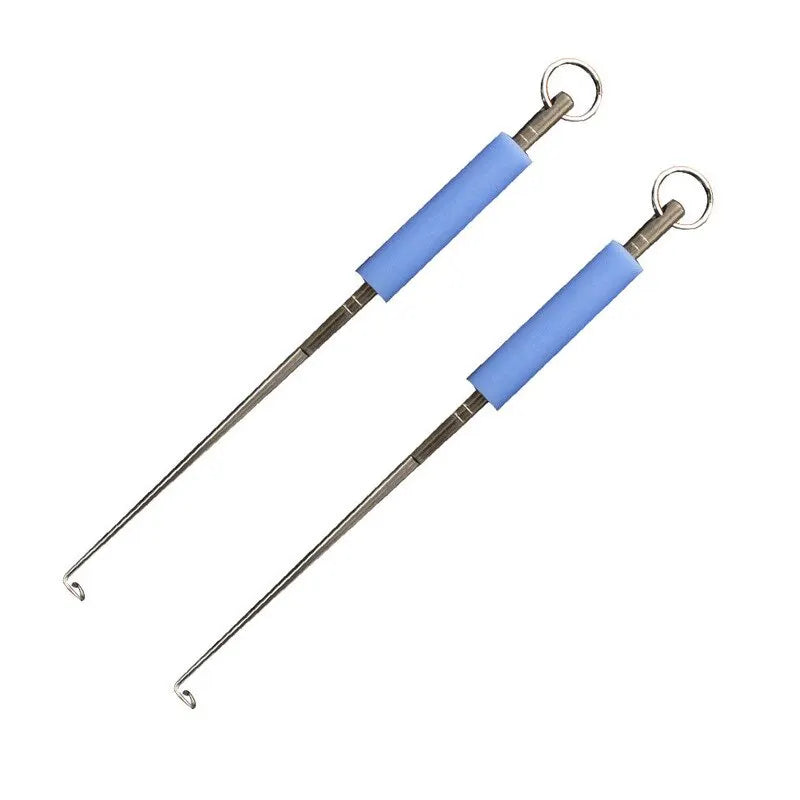 Fishing Hook Remover 2Pcs Stainless Steel Fishhook Dehooker Hook Detacher Extractor Rapid Decoupling Fishing Tools