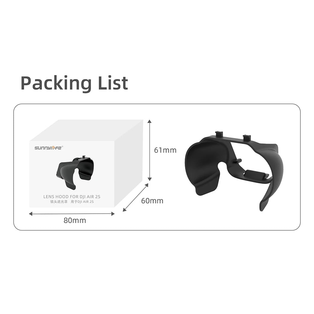 Gimbalskydd & linsskydd för DJI-drönare – Mavic Air 2, Mini 2, Mini 3 Pro & Neo