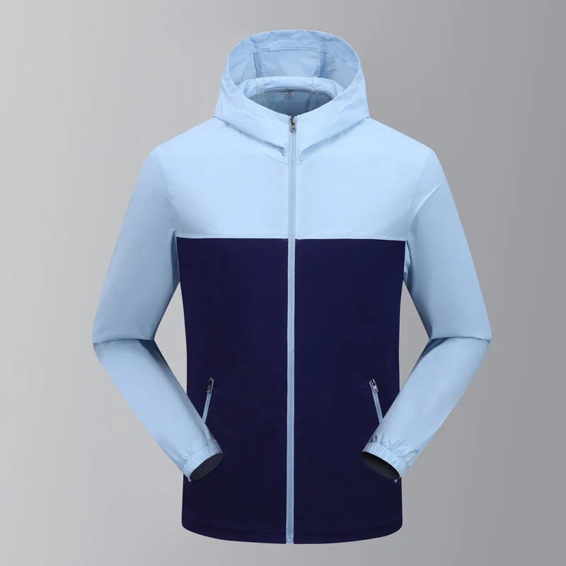 Summer Jackets Coats Men Women Windbreaker Jacket Male Hiking Clothing Female Fishing Camping Jacket Man Tops Wearing Couples