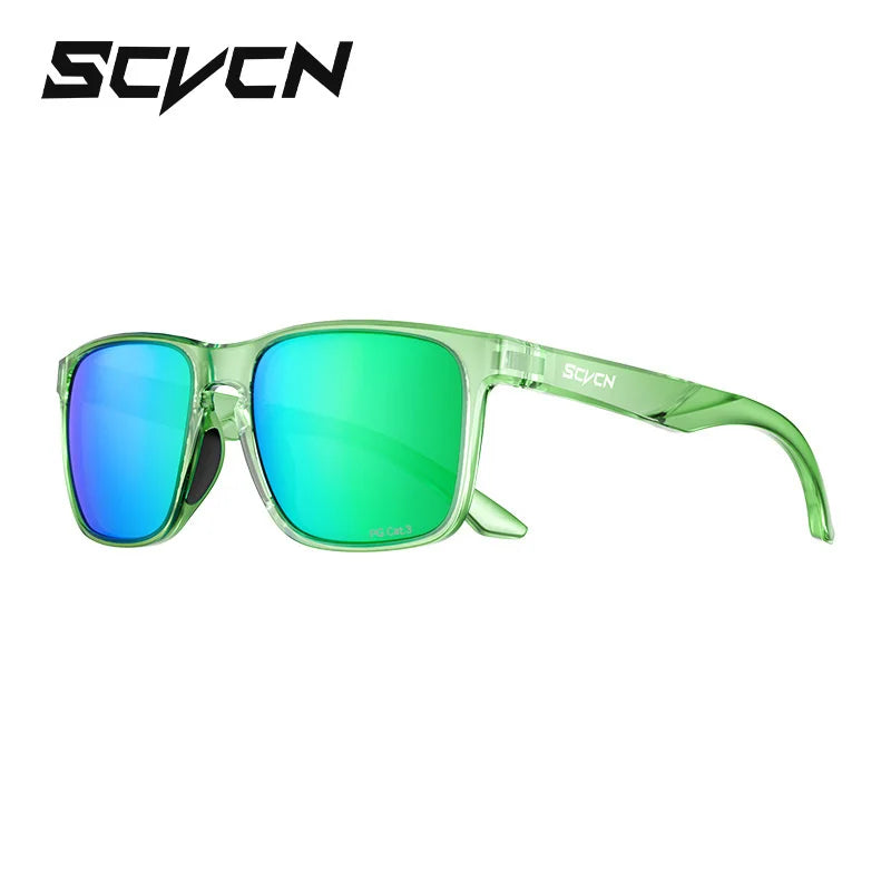 Scvcn UV400 Polarized Sunglasses Anti Glare Comfortable Sun Glasses for Outdoor Driving Fishing Hiking Cycling Men Women