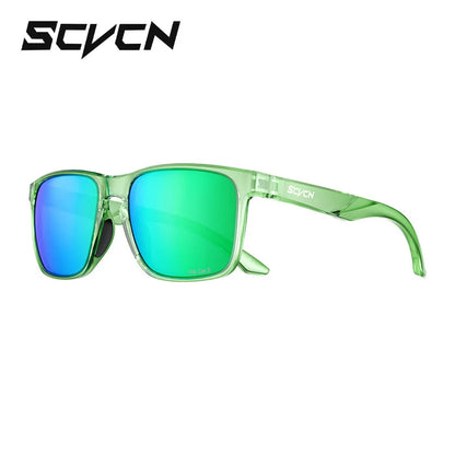 Scvcn UV400 Polarized Sunglasses Anti Glare Comfortable Sun Glasses for Outdoor Driving Fishing Hiking Cycling Men Women