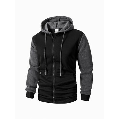 Autumn Men's Hoodies Jackets Long Sleeve Sweatshirt Oversized Hoodie Zip Up Jackets Male Hoodies Casual Jacket Sportswear