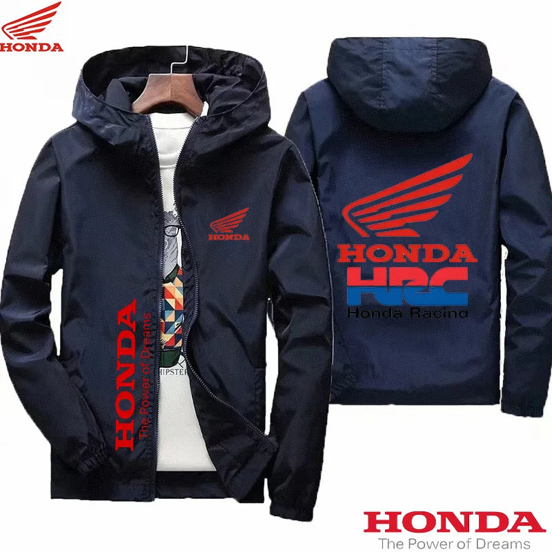 Honda spring outdoor sports casual windproof jacket, comfortable, modern, lightweight, suitable for fitness and sports