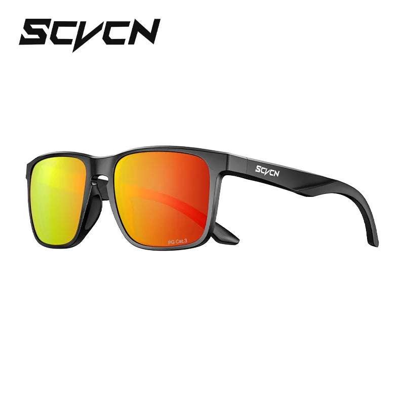 Scvcn UV400 Polarized Sunglasses Anti Glare Comfortable Sun Glasses for Outdoor Driving Fishing Hiking Cycling Men Women