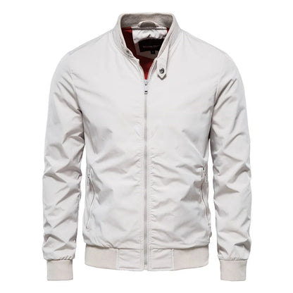 New spring/autumn European-American casual jackets for men, fashionable trendy tops, thin coats, plus sizes up to 5XL.