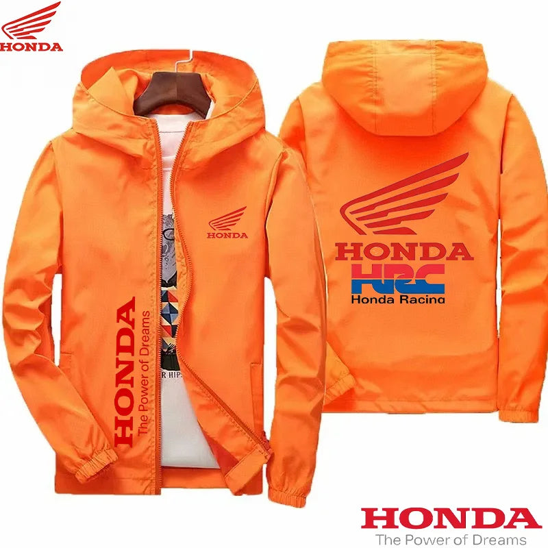 Honda spring outdoor sports casual windproof jacket, comfortable, modern, lightweight, suitable for fitness and sports