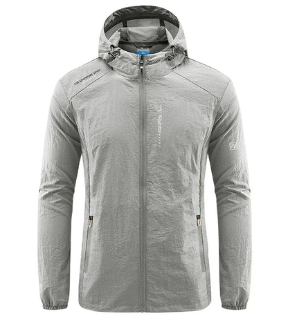 Summer Sun Protection Cycling Jackets Men Hooded Casual Camping Hiking Fishing Coats Outdoor Quick-Dry Performance Men Clothing