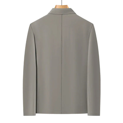 Brand Outerwear & Coats Men Jacket Spring Autumn New Fashion Turn Down Collar Smart Casual Classic Luxury Business Jacket