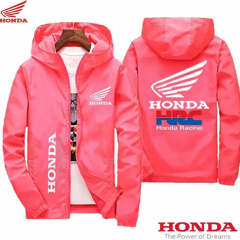 Honda spring outdoor sports casual windproof jacket, comfortable, modern, lightweight, suitable for fitness and sports
