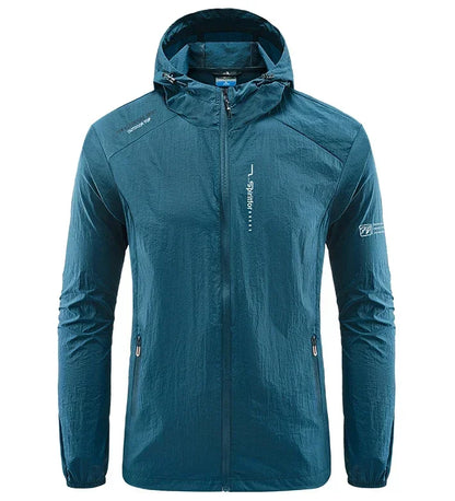 Summer Sun Protection Cycling Jackets Men Hooded Casual Camping Hiking Fishing Coats Outdoor Quick-Dry Performance Men Clothing
