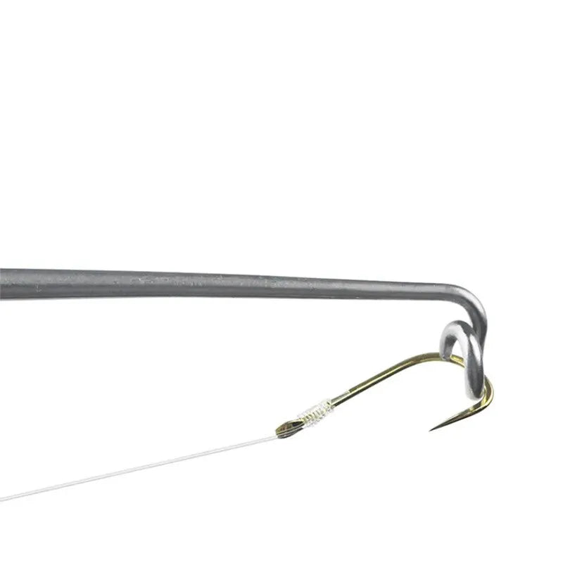 Fishing Hook Remover 2Pcs Stainless Steel Fishhook Dehooker Hook Detacher Extractor Rapid Decoupling Fishing Tools