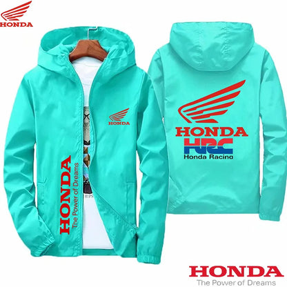 Honda spring outdoor sports casual windproof jacket, comfortable, modern, lightweight, suitable for fitness and sports