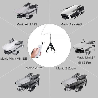 Mekanisk drönarklo med fjärrkontroll – 2kg last, 2km räckvidd, DJI Mavic 3E/3T