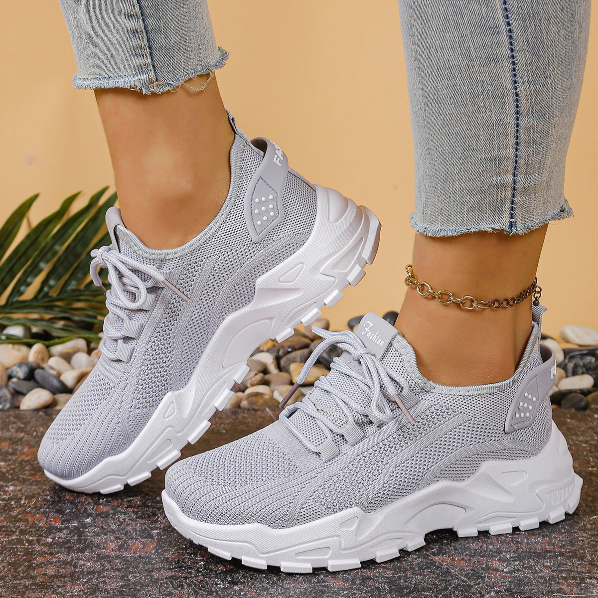 Woman Shoes Leopard Print Sneakers Lightweight and Breathable Women's Casual Sneakers Sale Shoes with Free Shipping