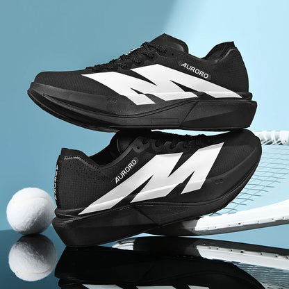 Running Shoes Men High Elastic Cushioned Breathable Mesh Anti Slip Marathon Racing Sneakers Woman Casual Sneakers Tennis Shoes