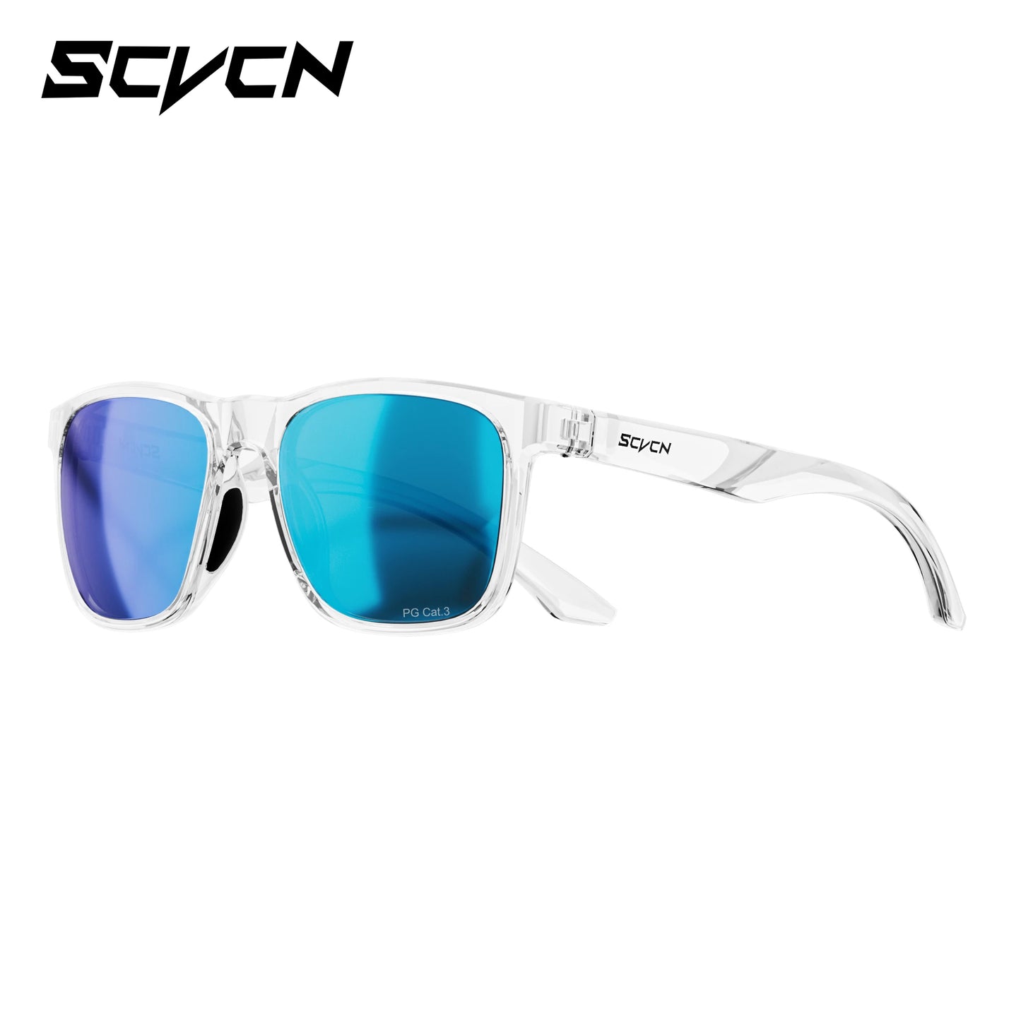 Scvcn UV400 Polarized Sunglasses Anti Glare Comfortable Sun Glasses for Outdoor Driving Fishing Hiking Cycling Men Women