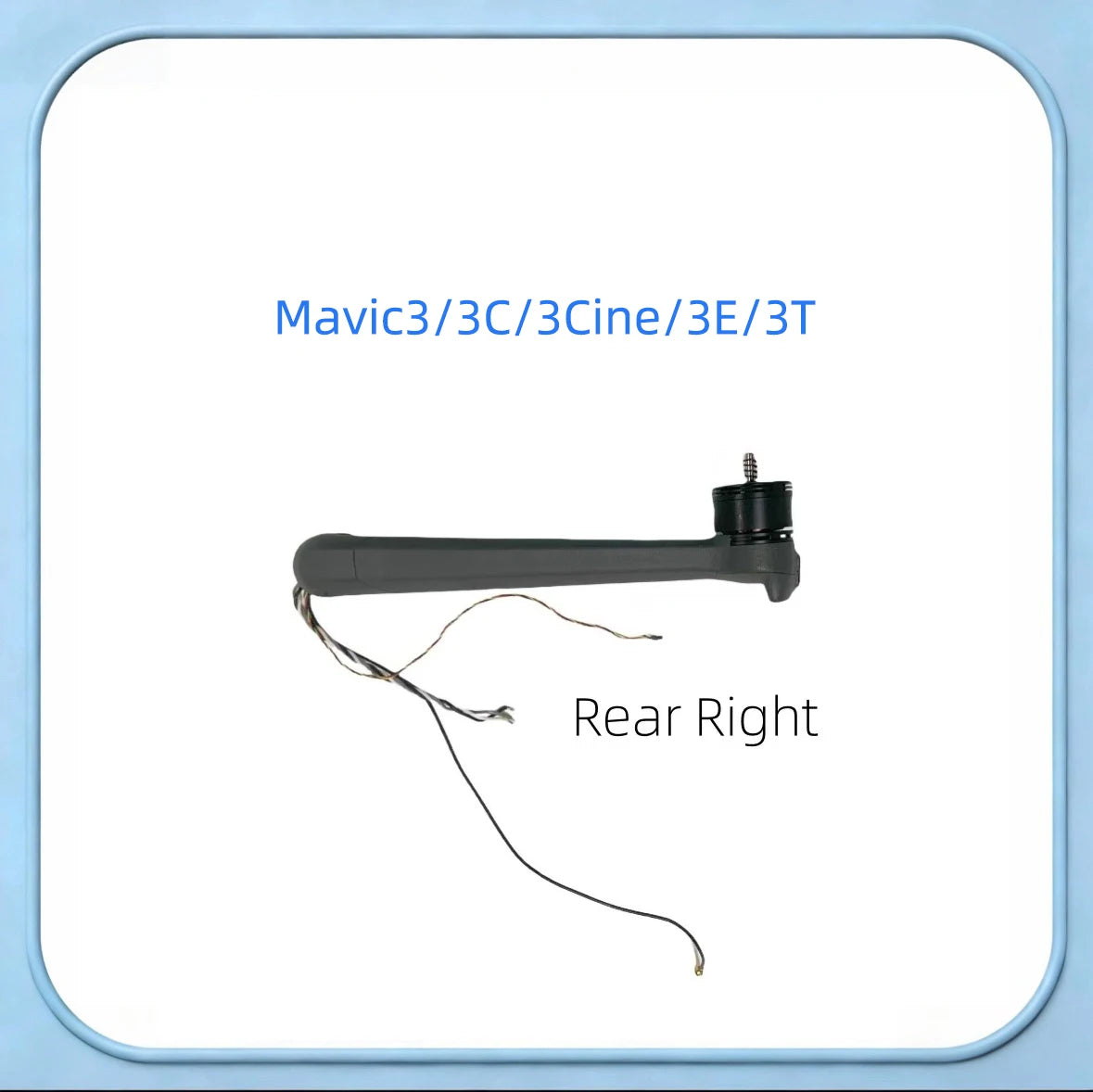 Reservdelar för DJI Mavic 3 – Skal, armar, gimbal, GPS, ESC & mer, 47 varianter