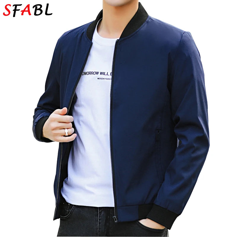 M-XXXL Newest Quality Men's Jacket Coat Men Luxury Thin Jacket Men Business Office Dress Work Coats Male Outerwear Spring Autumn