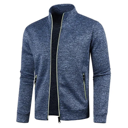 New Mens Hoodies Sweatshirts Zipper Cardigan Jacket Men Sports Autumn Long Sleeved Sweatshirt For Male