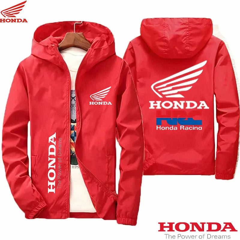 Honda spring outdoor sports casual windproof jacket, comfortable, modern, lightweight, suitable for fitness and sports