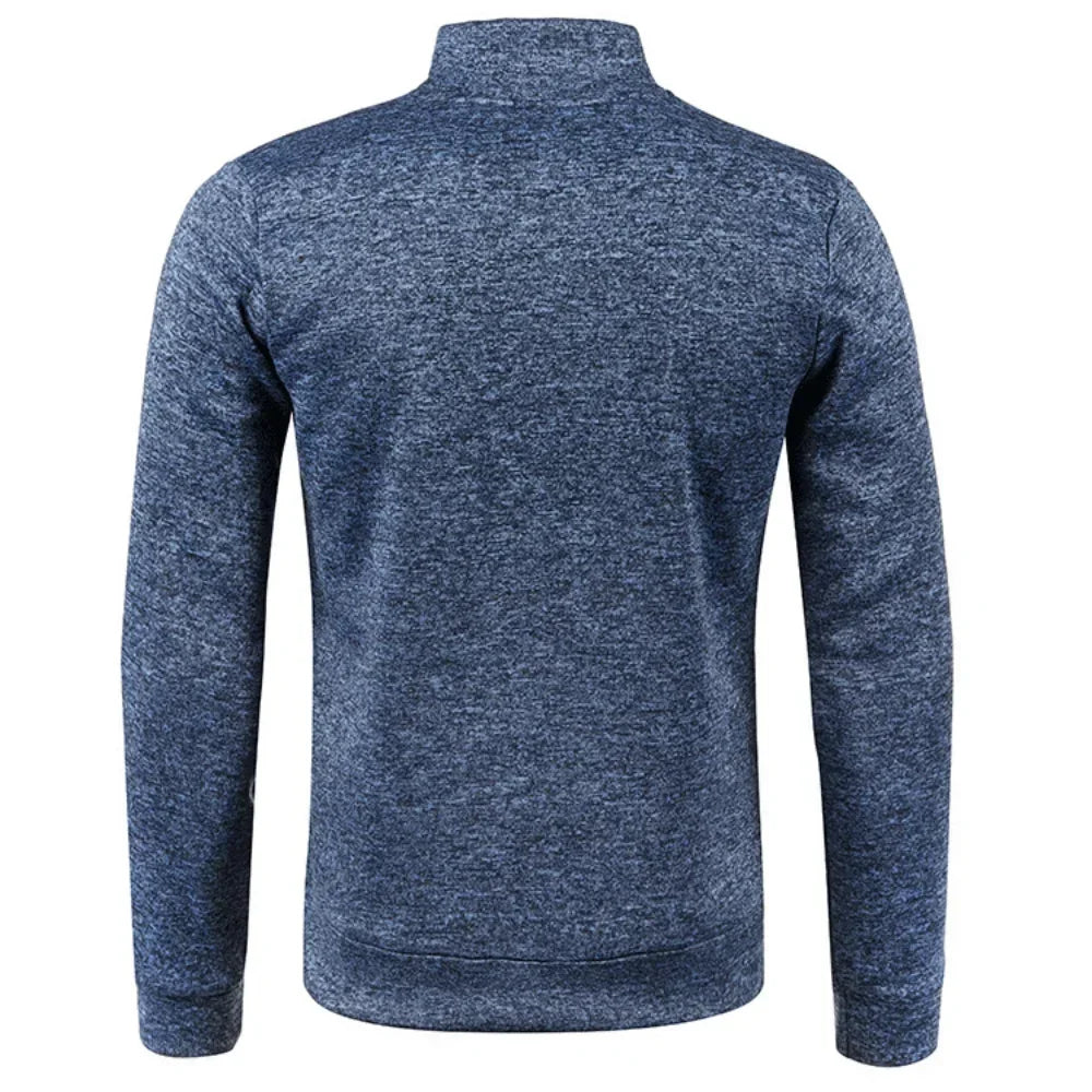 New Mens Hoodies Sweatshirts Zipper Cardigan Jacket Men Sports Autumn Long Sleeved Sweatshirt For Male