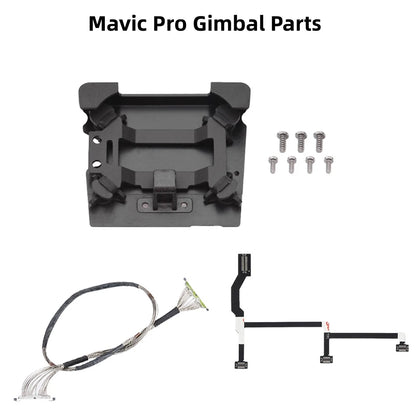 Gimbalreparationsdelar för DJI Mavic Pro & Platinum – Signalkabel, flattkabel & dämparbräda